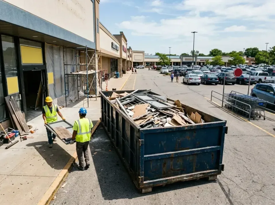 retail-store-renovation-debris-003 — frequently asked questions, Roll-off Dumpster Rentals in Raynham Center, MA